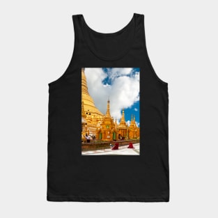 Pagoda Shwedagon Tank Top